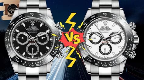 sfondo rolex bianco|CONFRONTO il Rolex Daytona Bianco e Nero – TOC.